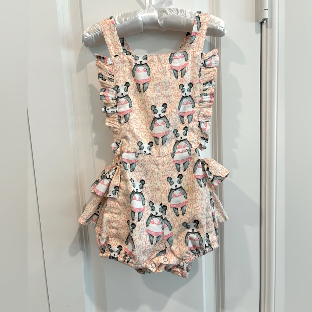 Panda in a bikini bubble